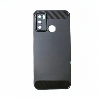 Picture of Highlighting cutting-edge - For Walton Orbit Y20 Carbon Fiber - Camera Protection Soft Mobile Back Cover - Durable Choice