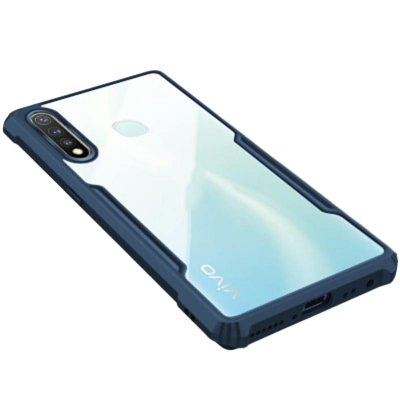 Picture of xundd For Infinixs Hot 8 / spark 4 Luxurious Translucent Smoky Matte Shockproof Light Weight Back Cover Case