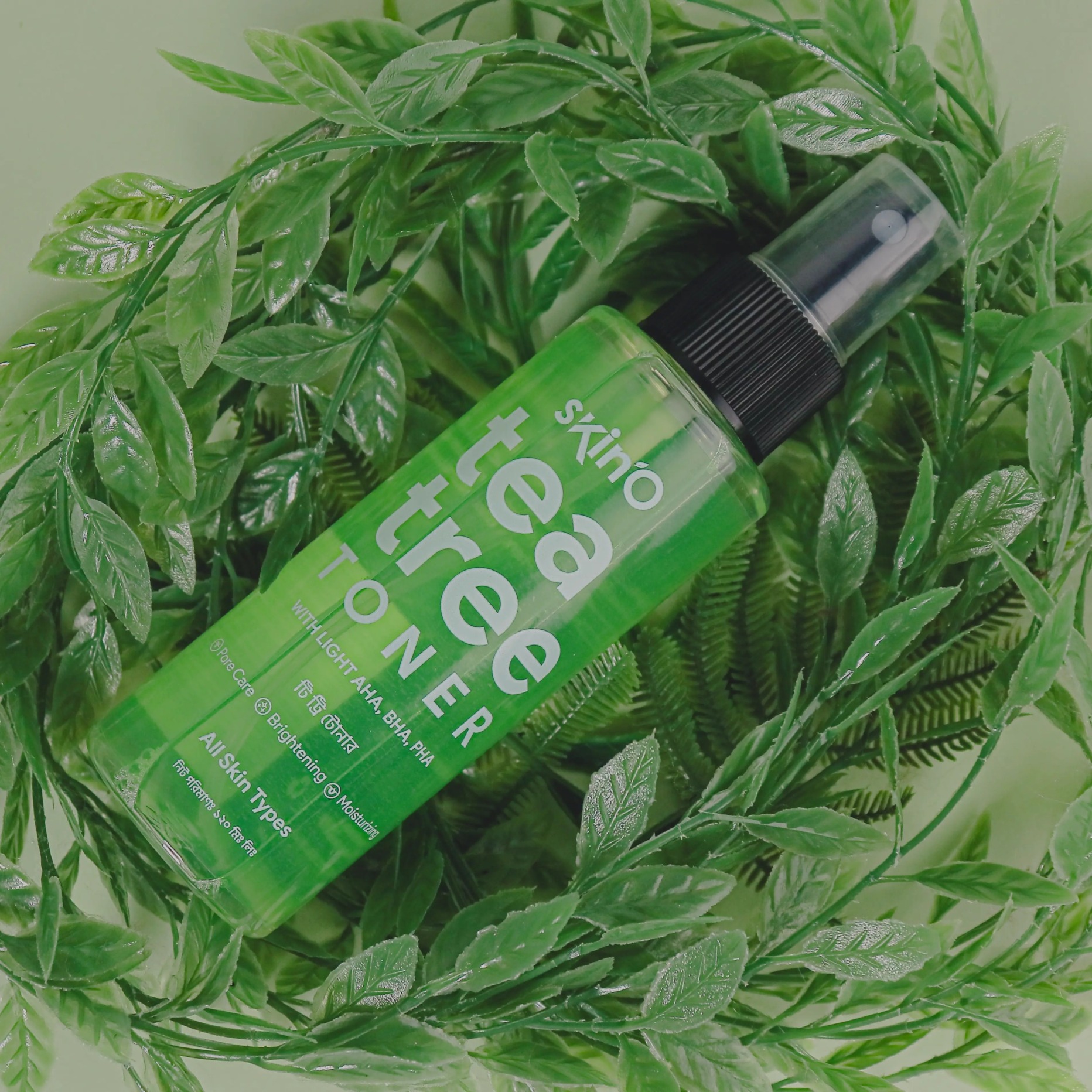 Picture of skinO Tea Tree Toner With (Light AHA,BHA,PHA) - 120ml to all skin type