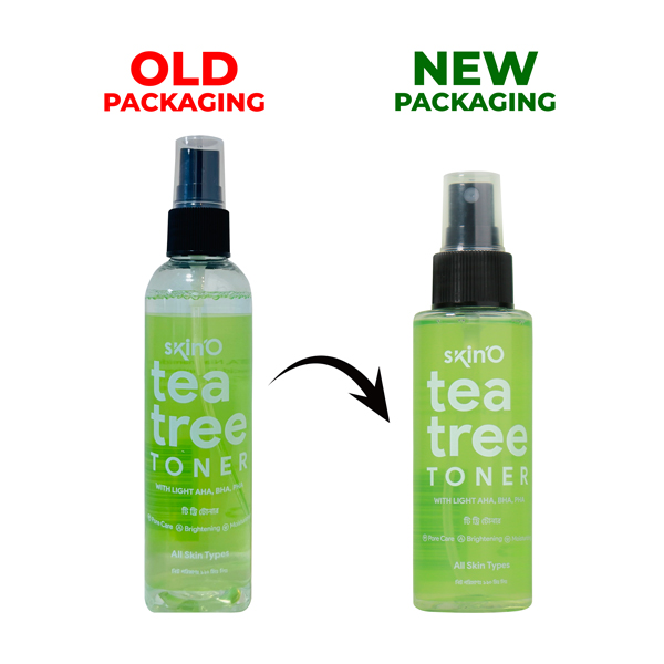 Picture of skinO Tea Tree Toner With (Light AHA,BHA,PHA) - 120ml to all skin type