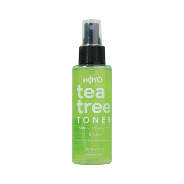 Picture of skinO Tea Tree Toner With (Light AHA,BHA,PHA) - 120ml to all skin type