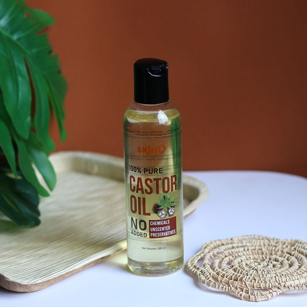 Picture of skinO 100% Pure Castor Oil - 100ml to all skin type