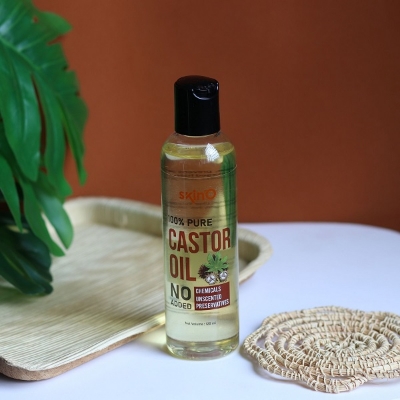 Picture of skinO 100% Pure Castor Oil - 100ml to all skin type