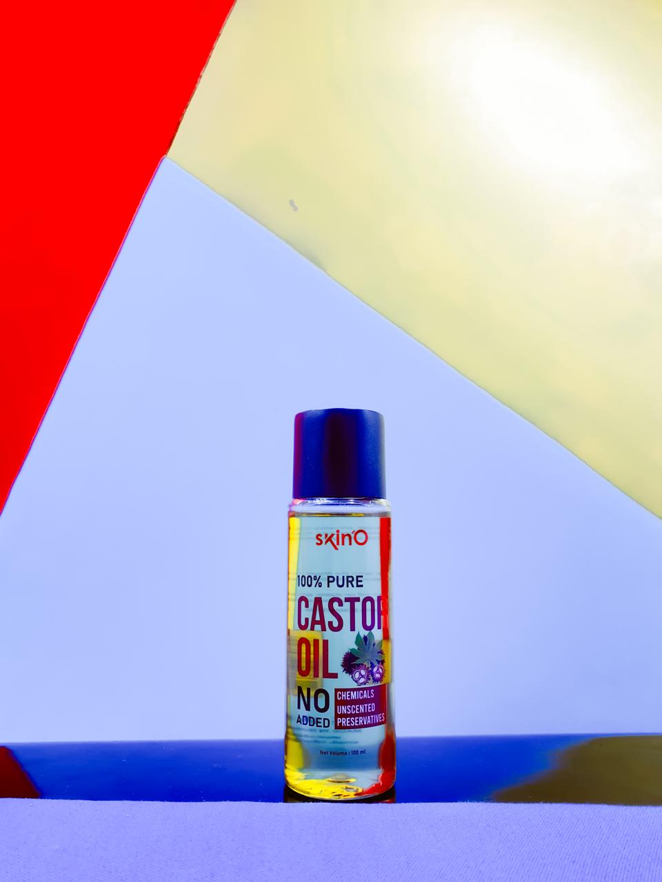 Picture of skinO 100% Pure Castor Oil - 100ml to all skin type