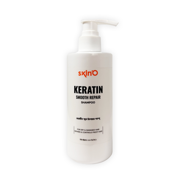 Picture of skinO Keratin Smooth Repair Shampoo - 200 ml to all hair type