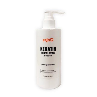 Picture of skinO Keratin Smooth Repair Shampoo - 200 ml to all hair type