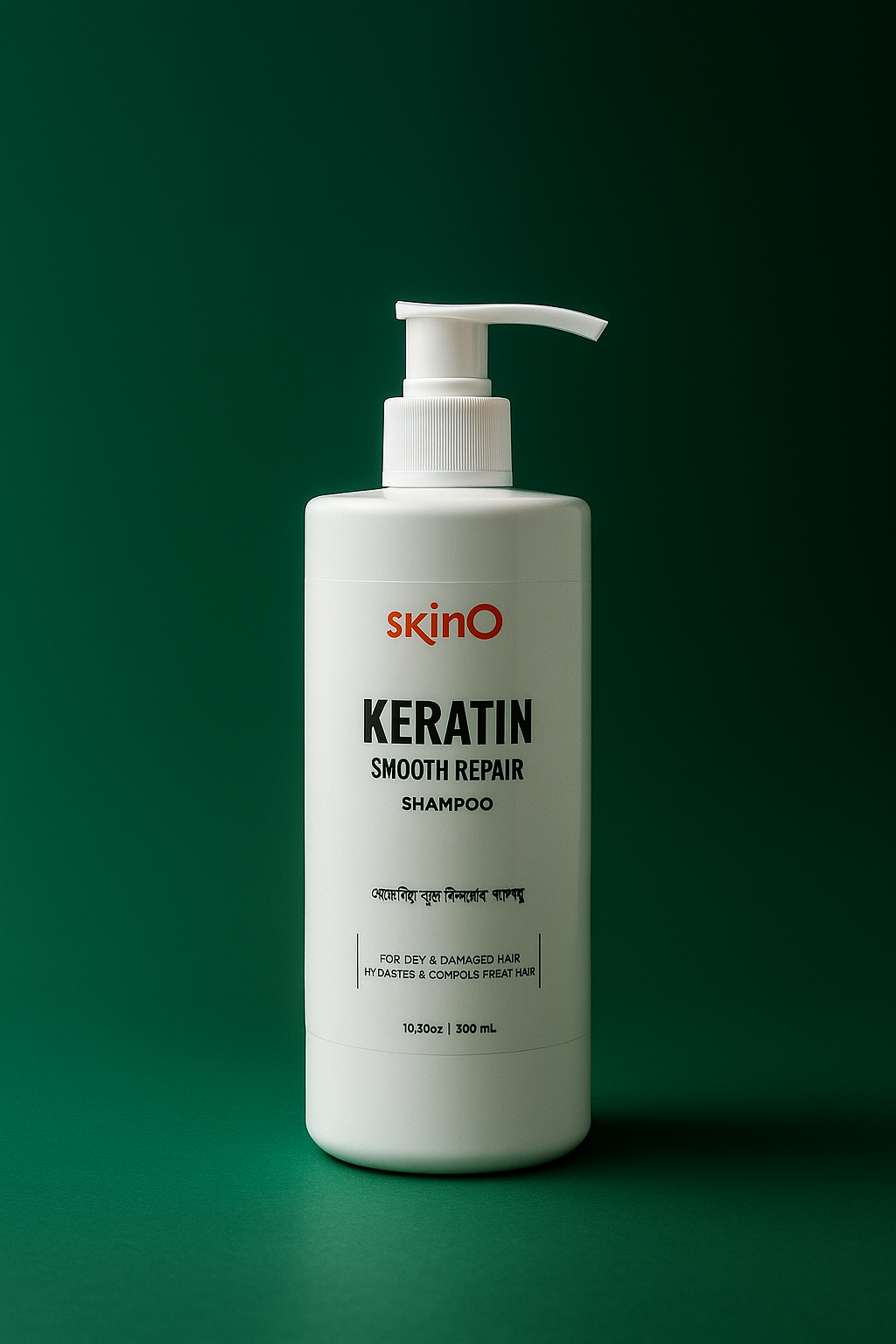 Picture of skinO Keratin Smooth Repair Shampoo - 200 ml to all hair type
