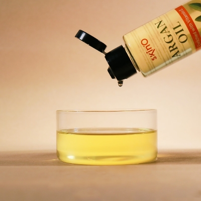 Picture of skinO Argan Oil Enriched with Vitamin E - 100ml to all hair type