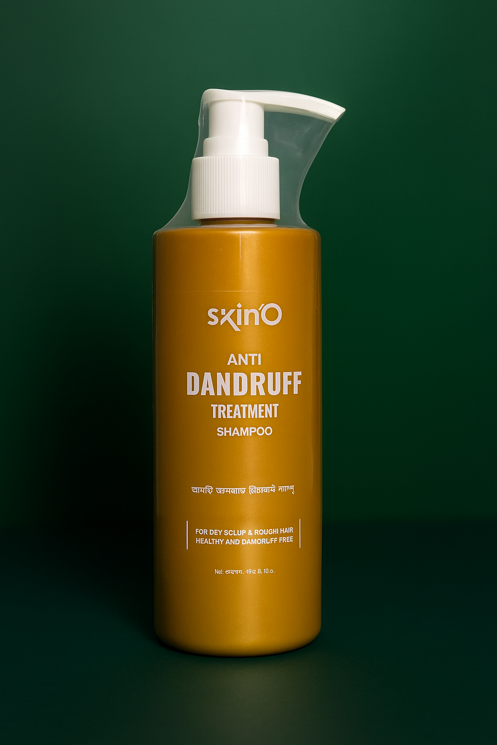 Picture of skinO Anti Dandruff Treatment Shampoo - 200ml to all hair type