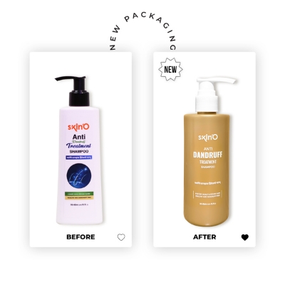 Picture of skinO Anti Dandruff Treatment Shampoo - 200ml to all hair type