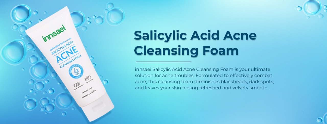 Picture of Innsaei Salicylic Acid Acne Solution Cleansing Foam