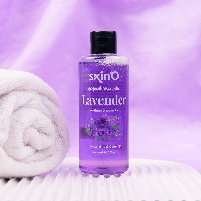 Picture of skinO Lavender Soothing Shower Gel 220ml