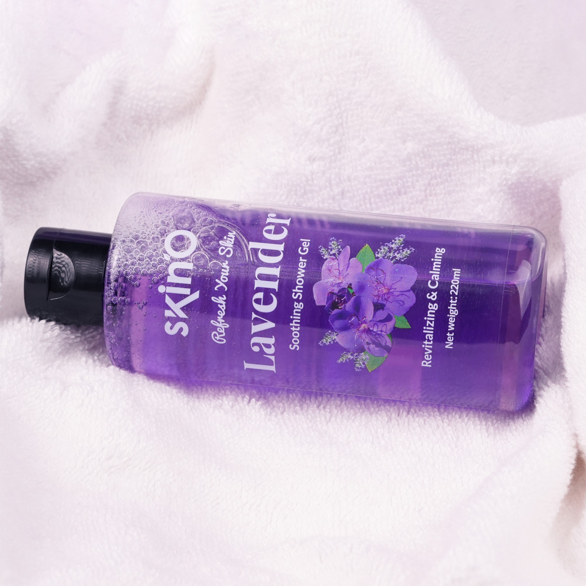 Picture of skinO Lavender Soothing Shower Gel 220ml