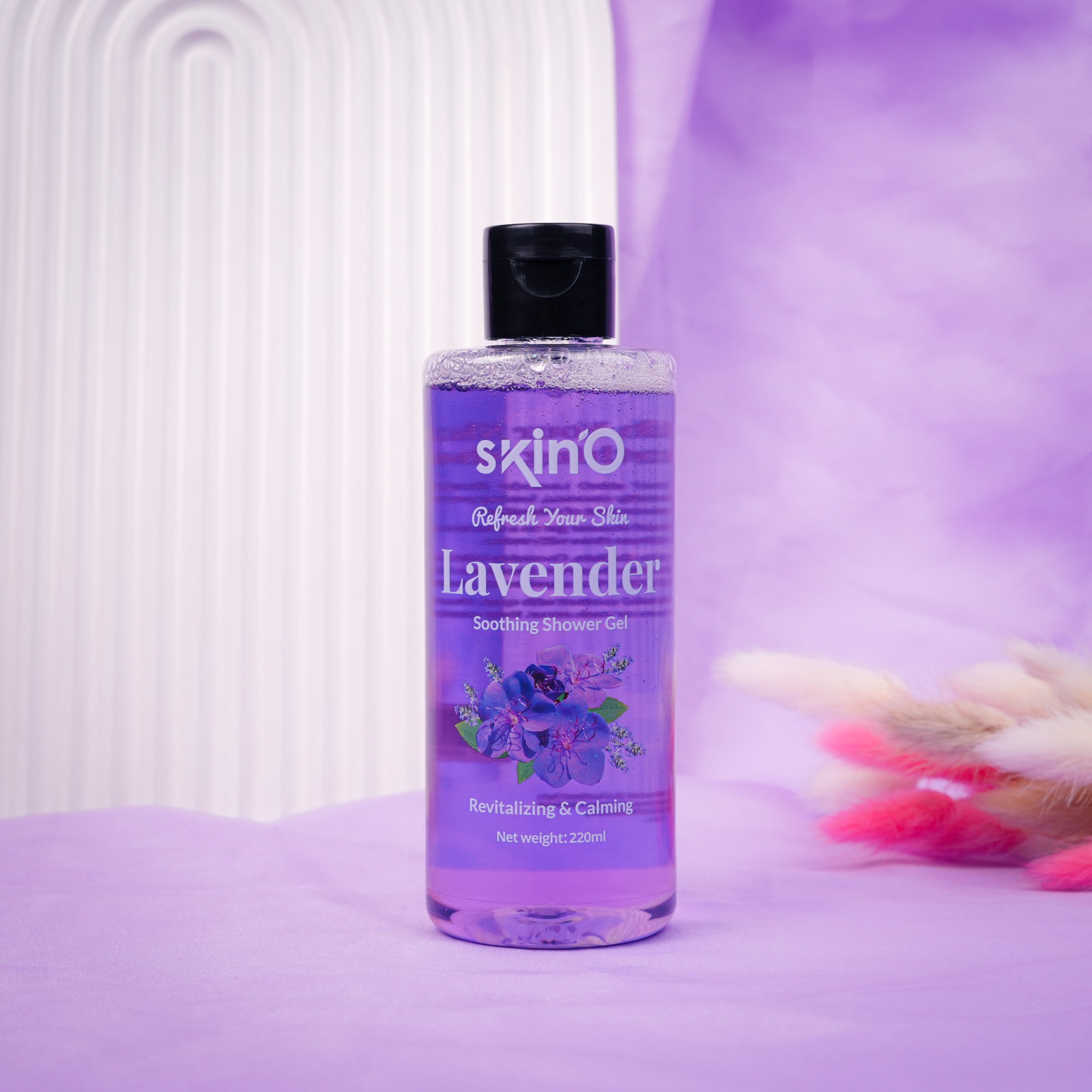 Picture of skinO Lavender Soothing Shower Gel 220ml