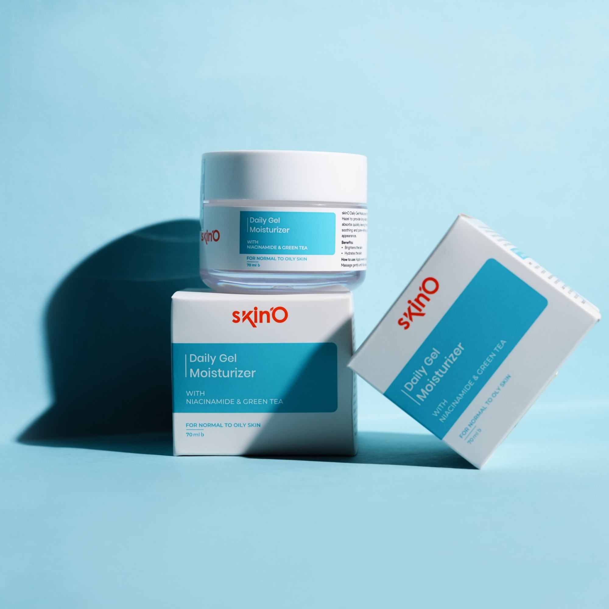 Picture of Skino Daily Gel Moisturizer with Niacinamide & Green Tea 70ml