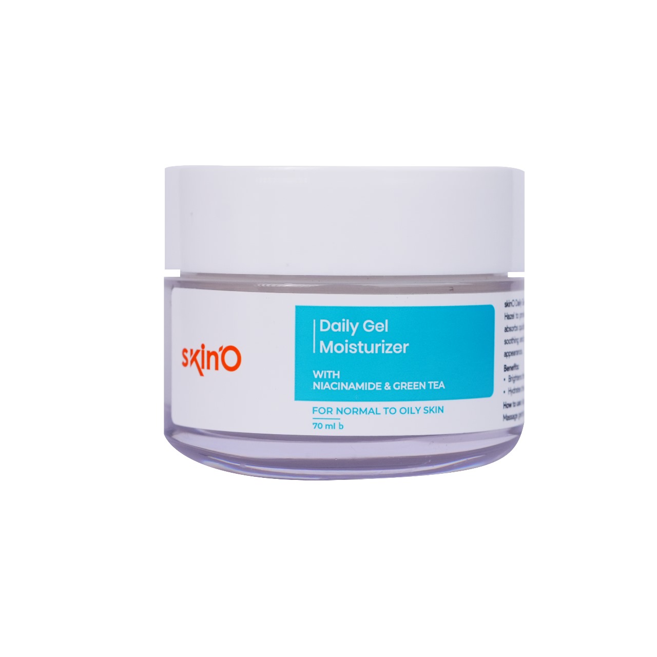 Picture of Skino Daily Gel Moisturizer with Niacinamide & Green Tea 70ml