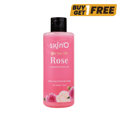 Picture of skin'O Glow Your Skin Rose Scented Shower Gel 220ml (BUY ONE GET ONE)