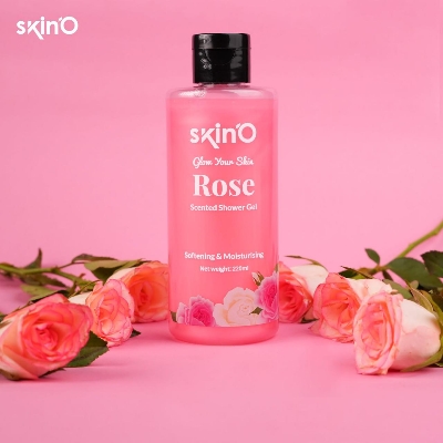 Picture of skin'O Glow Your Skin Rose Scented Shower Gel 220ml (BUY ONE GET ONE)