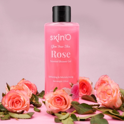 Picture of skin'O Glow Your Skin Rose Scented Shower Gel 220ml (BUY ONE GET ONE)