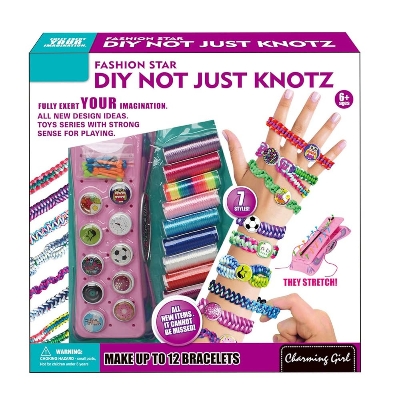 Picture of Friendship Bracelets Making Kit DIY KNOTZ Bracelets Maker