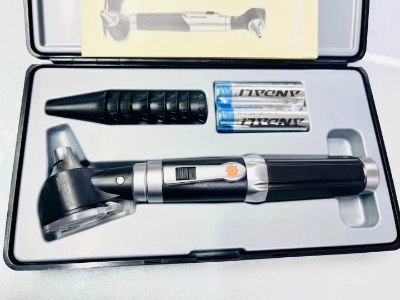 (Ear Nose &Throat) Medical Diagnostic Otoscope Ear Examination Kit with LED Lamp