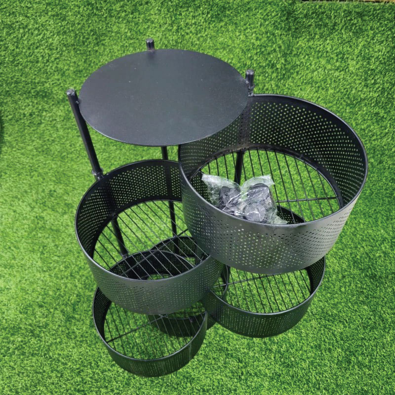 Picture of 5 Layer Round Shape Kitchen Rack