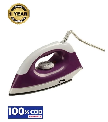 Picture of ViGO Electric Iron 1150W Overheat Protection VIG-DEI-007 Maroon