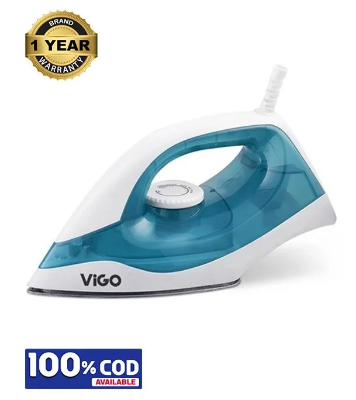 Picture of ViGO Light Weight Electric Iron 1000W with Overheat Protection VIG-DEI-009 Blue