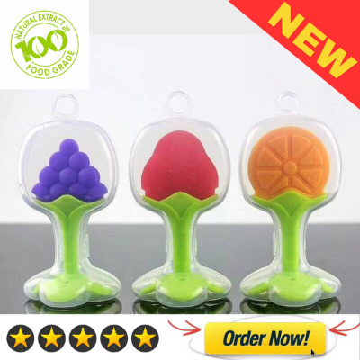 Picture of New Baby Silicone Teether/Pacifiers CN-1pcs (BPA Free Soft Premium Silicone Hand Teethers for Newborn Babies)