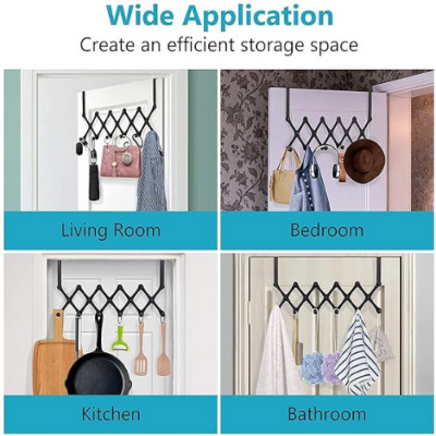 Picture of Door Hooks Rack- Over the Door Hanger Hooks