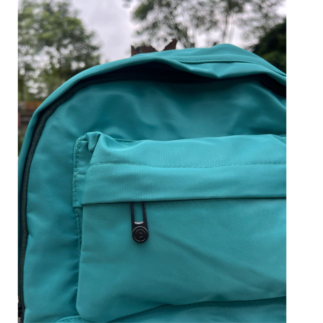 Picture of Simple Oxford Large Capacity Comter Backpack - Turquoise