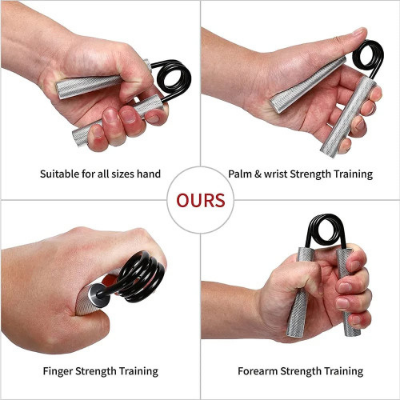 Picture of Adjustable hand grip Fitness Heavy Hand Grip Metal Strength Exercise Gripper Hand Grip Wrist Training 150lbs