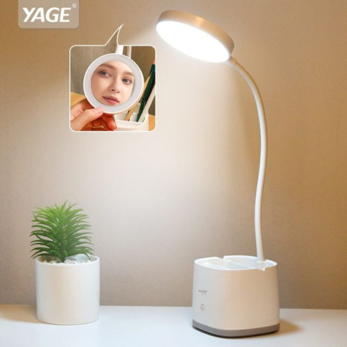 Picture of YAGE YG-T109 Table Lamp Pen Holder Desk Lamp Rechargeable USB Reading LED Table light Night Light