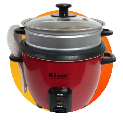 Picture of KiAM DRUM RICE COOKER DRC-401 (1.2 LTR)