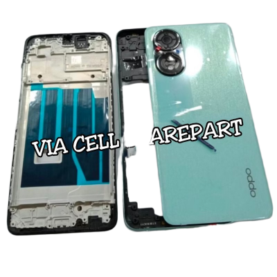 Picture of Back Casing Kesing Housing Fullset Oppo A58 4G Frame LCD + Bezel + Backdoor