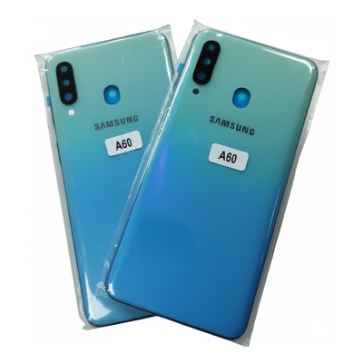 Picture of Replacement Backshell Panel + midel frame for Samsung Galaxy A60 Battery Back Door Back panel