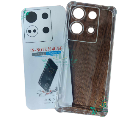 Picture of Transparent back cover For Infinix Note 30 4G / Infinix Note 30 5G Luxury transparent Protect Back Cover Soft Case