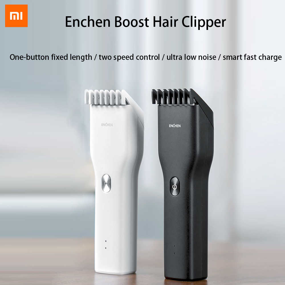 Picture of Xiaomi_Mi ENCHEN Boost Hair Clipper And Beard Trimmer-Fast Charging Rechargeable Hair Trimmer With Two Speed Ceramic Cutter