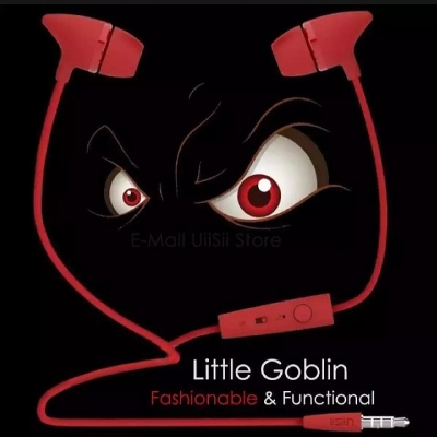 Picture of UiiSii C100 Super Bass Stereo In Ear-phone (Red) - Ear Phone