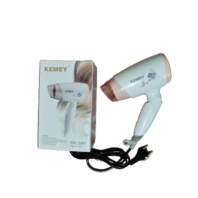 Picture of Kemey KM-3365 Professional Hair Dryer Hot and Cool Medium size heavy duty