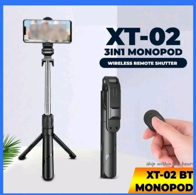 Picture of XT02 Bluetooth Extendable Selfie Stick with Wireless Remote