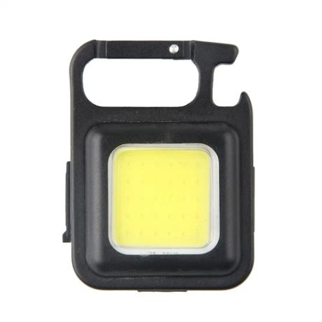 Picture of Portable LED Keychain Lights COB Flashlight Outdoor Work Light For Strong Magnetic Bottle Opener Camping Emergency Light