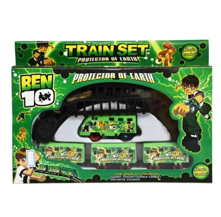 Picture of Ben Ten 10 Mini Express Train Set-Exclusive Train - Car Toy for kids-1ps