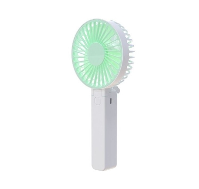 Picture of Summer Handheld Small Fan Convenient Foldable USB Rechargeable Desktop Outdoor Strong Wind Multi Range Adjustable Small Fan