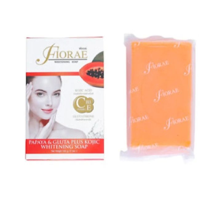 Picture of Fiorae Papaya & Gluta Plus Kojic Soap 165 gram (Thailand)