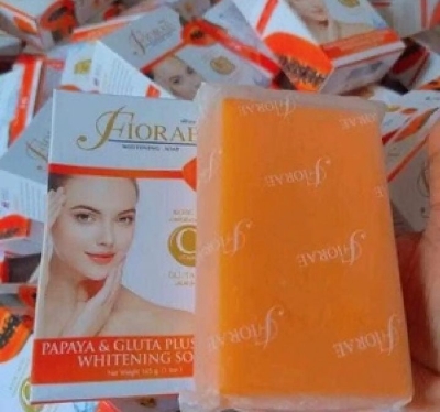 Picture of Fiorae Papaya & Gluta Plus Kojic Soap 165 gram (Thailand)