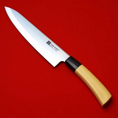 Picture of Wooden Handle Kitchen Knives 5 Inch - Experience Comfortable And Efficient Cutting With These 5-Inch Kitchen Knives