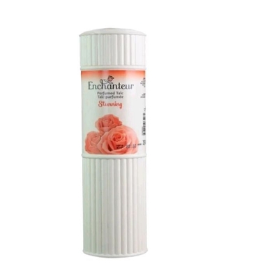 Picture of International Malaysian product Enchanteur Talcum Stunning Powder used for male/female - 125 gm