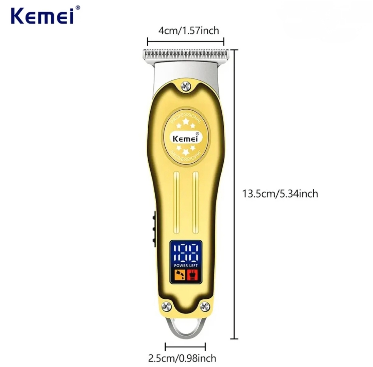 Picture of Kemei KM-678 Beard Trimmer and Hair Clipper for Men