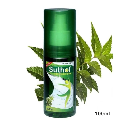Picture of BOROLINE SUTHOL PRICKLY HEAT SKIN LIQUID Spary 100ML (INDIAN)